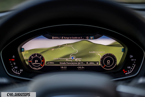 Audi Q5 – dashboard, digital instrument cluster