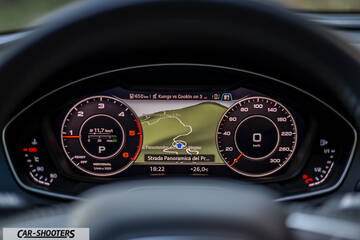 Audi Q5 – dashboard, digital instrument cluster
