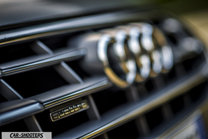 Audi Q5 – detail, front grille close-up