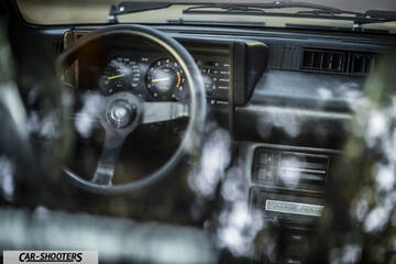 Lancia Beta Montecarlo – dashboard, analog instrument cluster