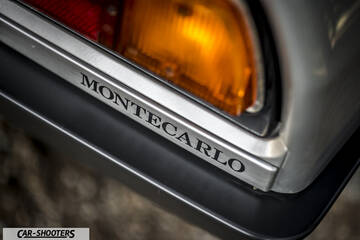 Lancia Beta Montecarlo &ndash; detail, rear badge close-up
