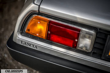 Lancia Beta Montecarlo – detail, taillight close-up