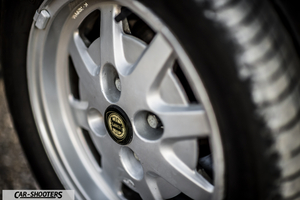 Lancia Beta Montecarlo – detail, alloy wheel close-up