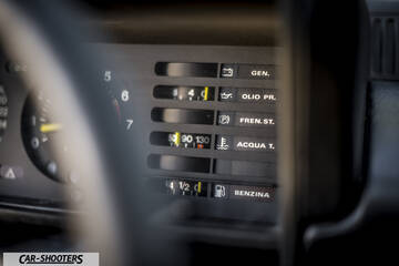 Lancia Beta Montecarlo – dashboard, analog instrument cluster