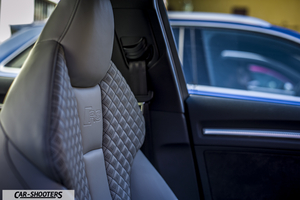 Audi – interior, leather front seats