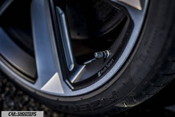 Audi – detail, alloy wheel close-up