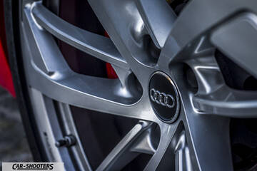 Audi – detail, alloy wheel close-up