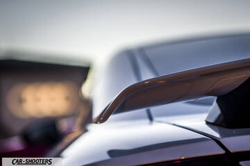 Audi – detail, rear spoiler close-up