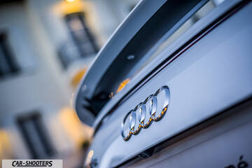Audi – detail, rear badge close-up