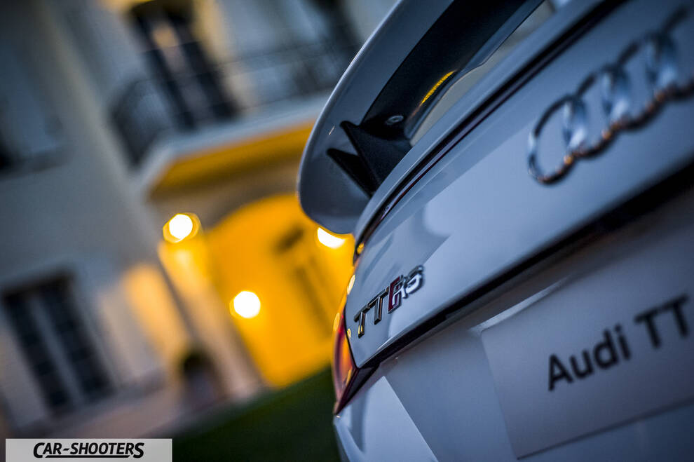Audi – detail, rear spoiler close-up