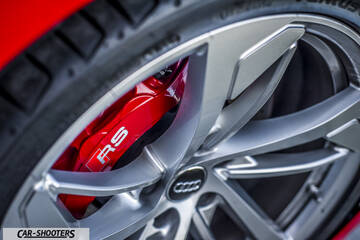 Audi – detail, alloy wheel close-up