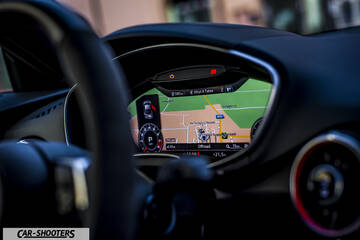 Audi – dashboard, digital instrument cluster
