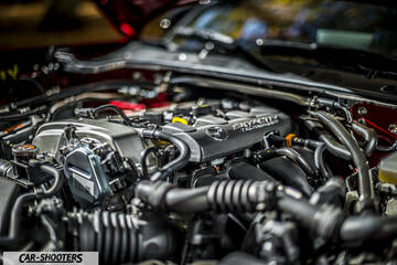 Mazda MX 5 ND – engine bay, clean engine bay close-up