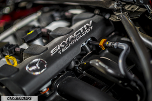 Mazda MX 5 ND – engine bay, skyactiv technology engine cover