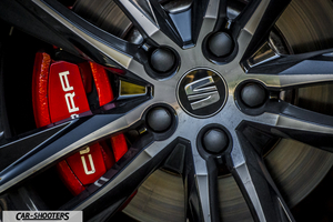 Seat Leon Cupra – detail, alloy wheel close-up