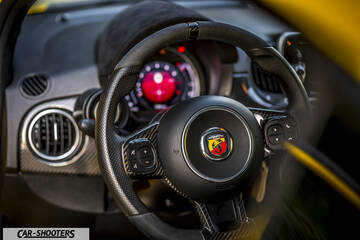 Abarth 595 Competizione – dashboard, digital instrument cluster