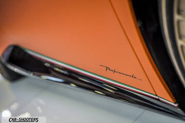 detail, side badge close-up