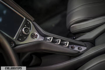 interior, center console with buttons