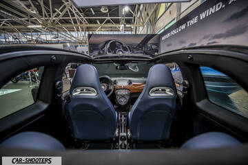 interior, leather front seats