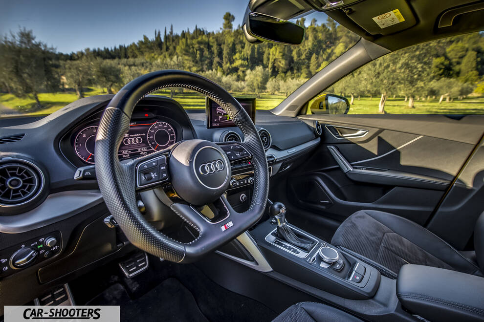Audi Q2 – interior, digital instrument cluster