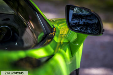 Mclaren 570S – detail, side mirror close-up