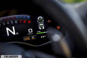 Mclaren 570S – dashboard, digital instrument cluster