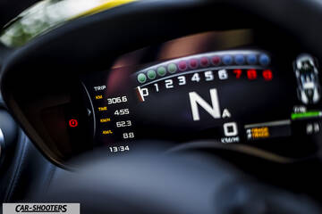 Mclaren 570S – dashboard, digital instrument cluster