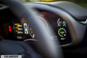 Mclaren 570S – dashboard, digital instrument cluster