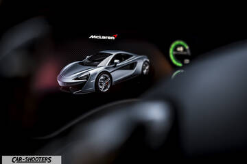 Mclaren 570S – dashboard, digital instrument cluster