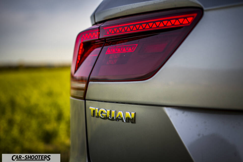 Volkswagen Tiguan – detail, rear taillight close-up