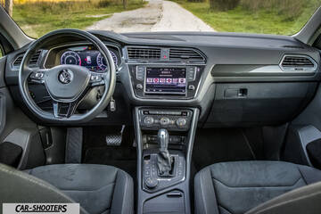 Volkswagen Tiguan – dashboard, digital instrument cluster
