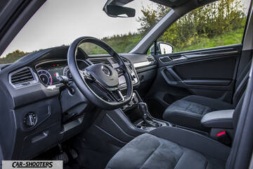 Volkswagen Tiguan – dashboard, digital instrument cluster