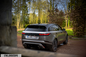 rear three-quarter, silver on a park path