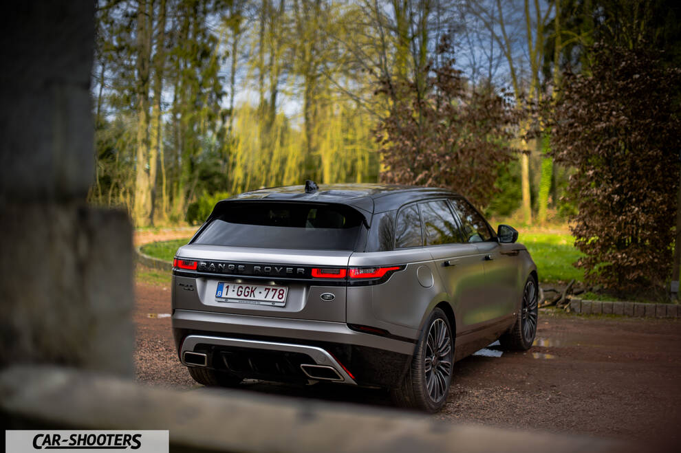 rear three-quarter, silver on a park path