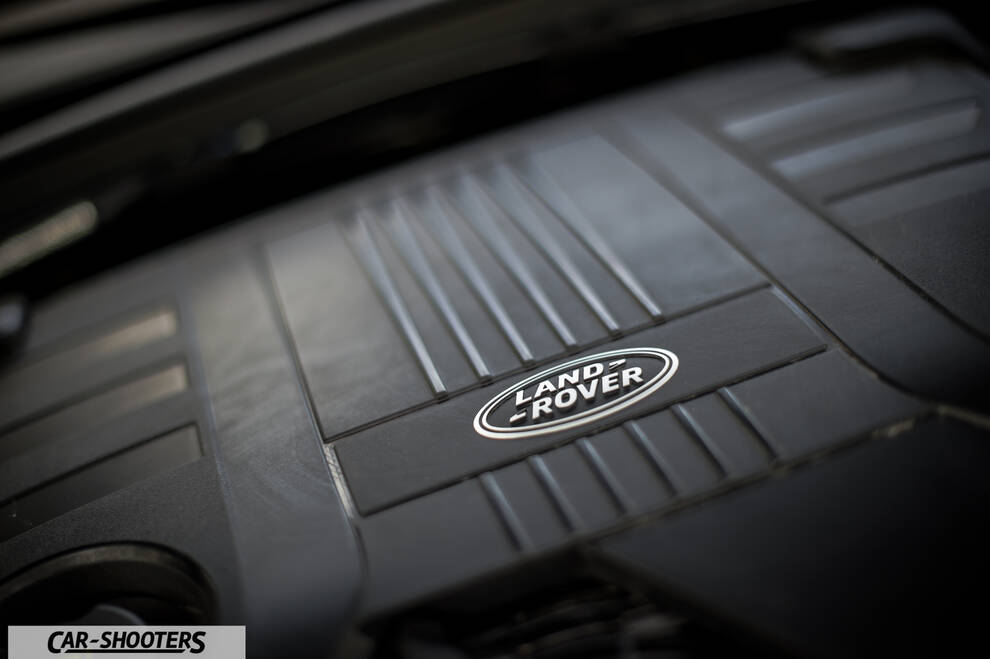engine bay, engine cover with brand logo
