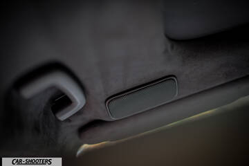 interior, interior grab handle and speaker grille