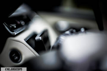 dashboard, center console close-up