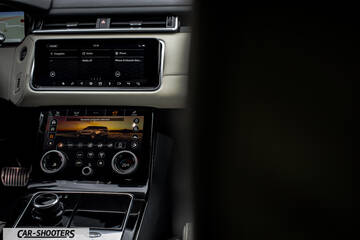 dashboard, dual touchscreen infotainment displays