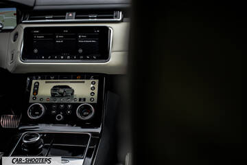 dashboard, dual touchscreen center console