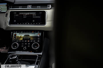 dashboard, dual touchscreen center console