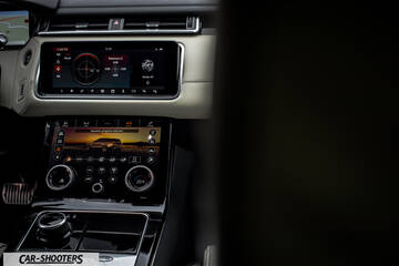 dashboard, dual touchscreen center console