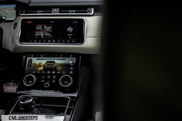 dashboard, dual touchscreen center console