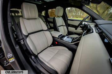 interior, leather front seats