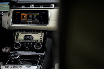 dashboard, dual touchscreen center console