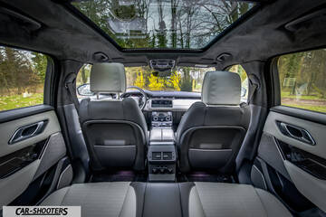 interior, panoramic sunroof and leather seats
