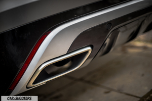 detail, exhaust tip close-up