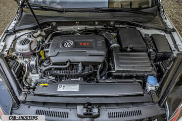 Volkswagen Golf GTI – engine bay, tsi engine cover