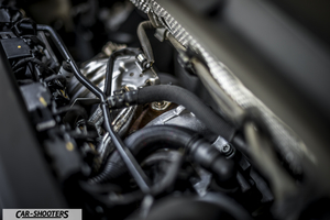 Volkswagen Golf GTI – engine bay, turbocharger and components close-up