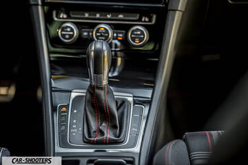 Volkswagen Golf GTI – interior, gear shifter and climate controls