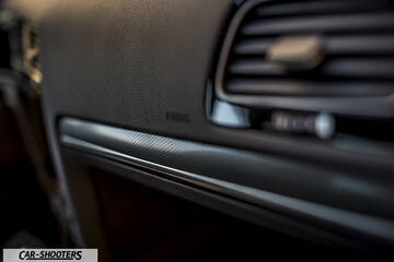 Volkswagen Golf GTI – dashboard, air vent and trim close-up